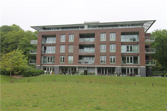 Eén van de 4 appartementencomplexen, op de plaats van en genaamd Hagenduin.