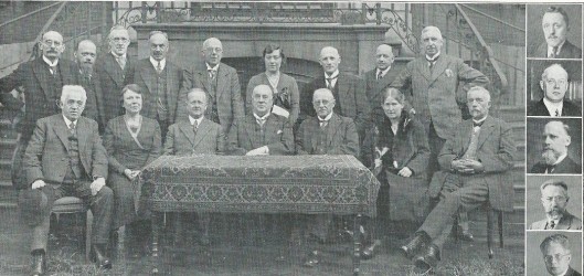 Hert bestuur van de CV = Centrale Vereniging voor openbare bibliotheken in 1933