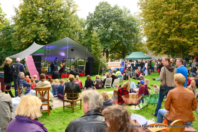 Tadereel van het derde Eldorica Festival in het Staten Bolwerk Haarlem, 2014 (Foto Ad Schaap)