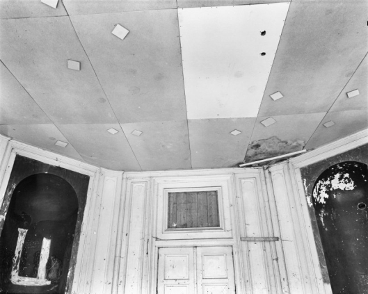 Interieurfoto koepel uit 1969 door G.J.Dukker
