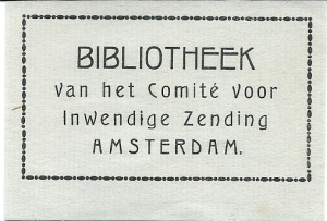 Idem exlibris BvCIZ, Amsterdam