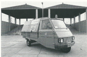 Eind jaren 80 was de Vespacar in Heemstede een vertrouwd gezicht, in 1994 aan vervanging toe,
