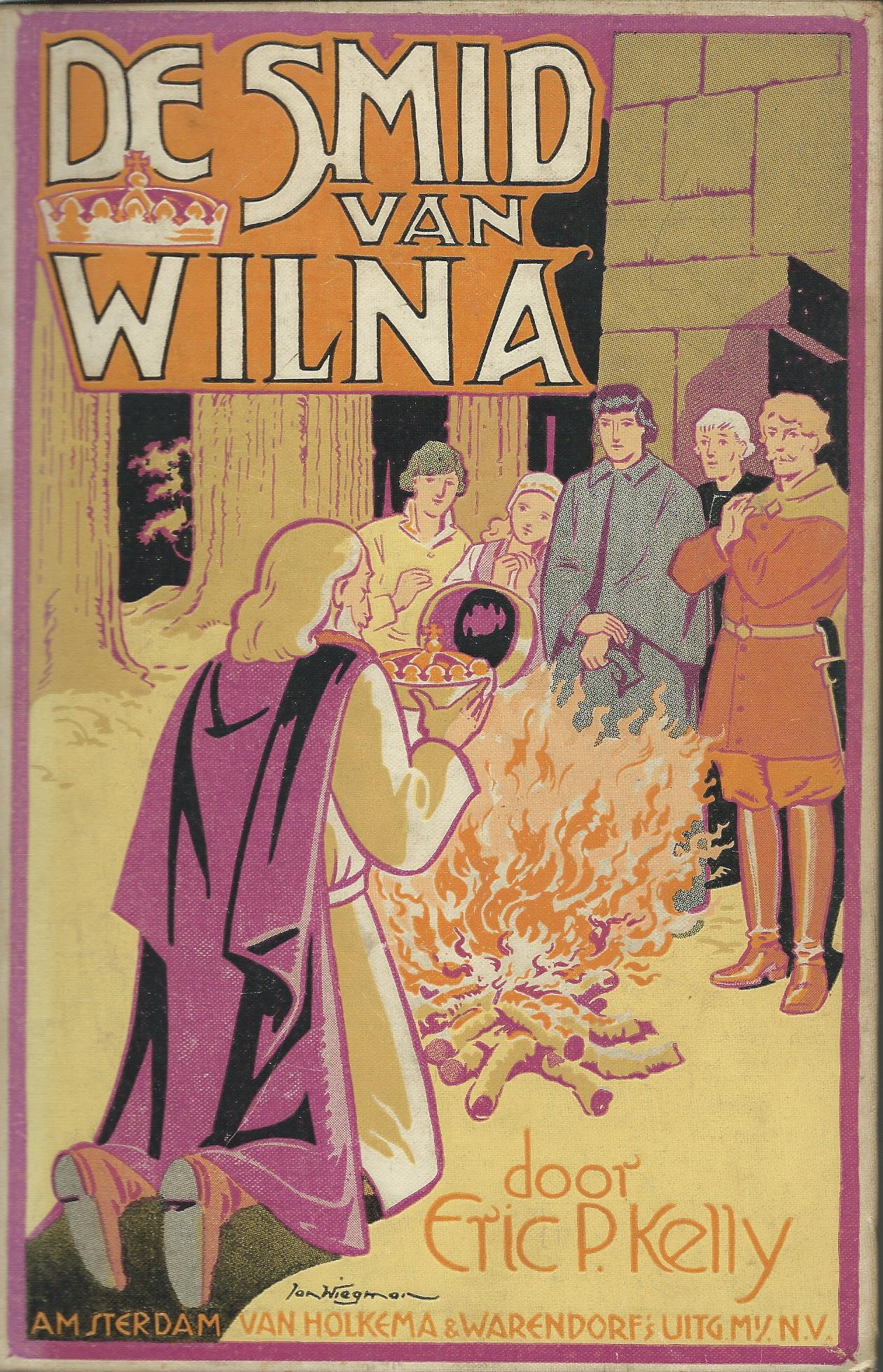 Jan Wiegman, ill. bij 'De smid van Wilna' door Eric P.Kelly