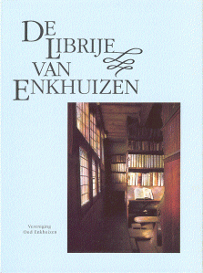 Vooromslag van boek over de librije van Enkhuizen.
