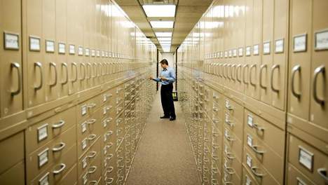 In Salt Lake City, Utah, worden in het archief van de Mormonenkerk gegevens bewaard van miljoenen personen, ook uit Nederland