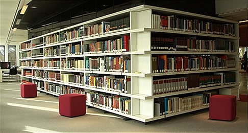Deel van (Buma-)bibliotheek in Tresoar, Leeuwarden