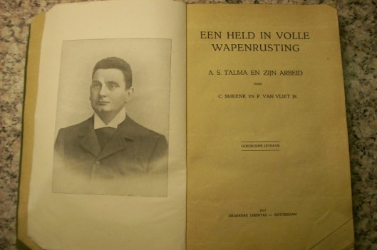 De eerste biografie in boekvorm over Talma verscheen in 1916